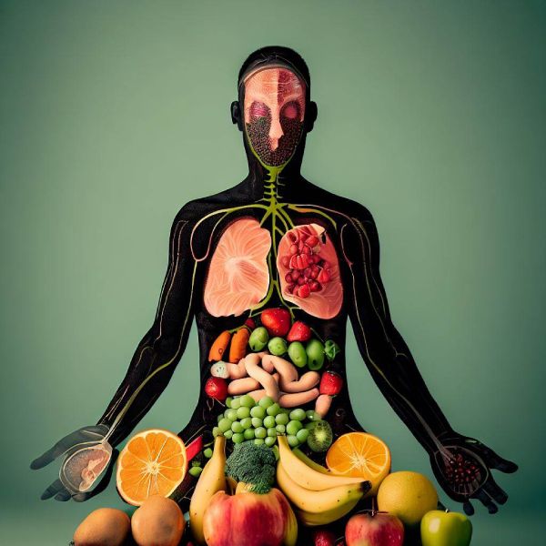 Conscious nutrition with useful fruits for organs